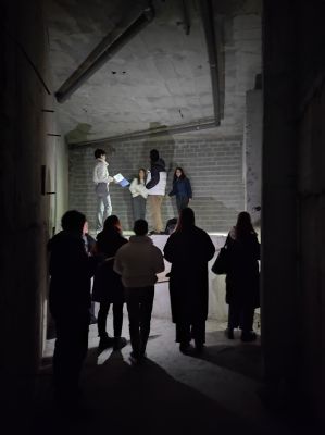ESTUDIANTES DEL CICLO DE  DECORACIÓN EN UN PROYECTO DE COLABORACIÓN CON BILBAO EKINTZA