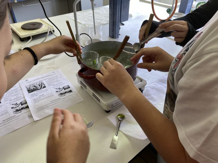 Practicas de laboratorio en 3º de la ESO