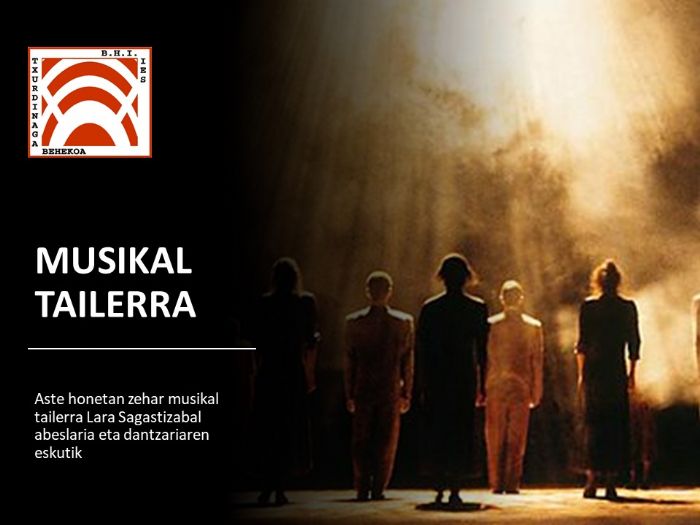 Trabajando el  género musical